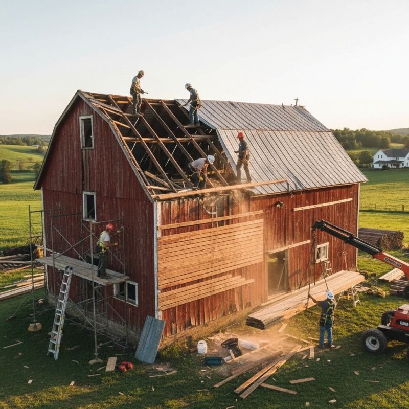 Barn Renovation in Wilmington, NC